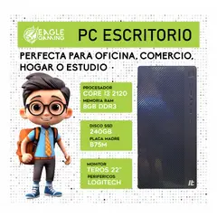 INTEL - COMPUTADORA ESCRITORIO I3 2120 - 8GB - SSD 240GB