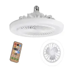 GENERICO - Foco Ventilador de techo 2 en 1 Multifuncional 30W con control