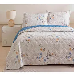 VENEZIA - CUBRECAMA + JUEGO DE SABANAS 2plz