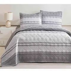 VENEZIA - CUBRECAMA + JUEGO DE SABANAS 2plz