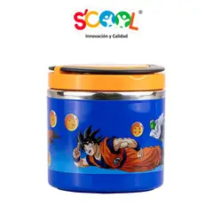 SCOOL - TAPER TERMICO DE COMIDA 600ml - DRAGON BALL SUPER
