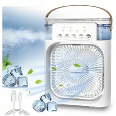 GENERICO - Ventilador Portátil 3 en 1 Humidificador Enfriador Aire Acondicionado
