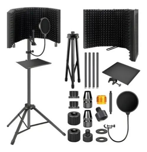 Micrófono De Aislamiento De Sonido Plegable