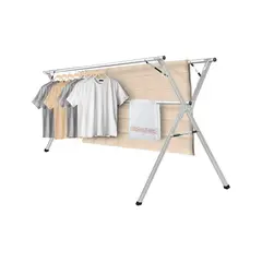 GRETAIL - Tendero Tendal Estante Organizador Aluminio Telescopio 240cm