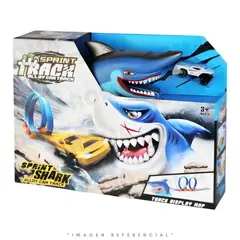 GENERICO - JUGUETE PISTA DE AUTOS TIBURÓN