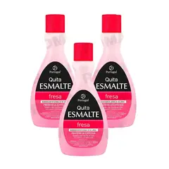 PORTUGAL - PACK 3 QUITA ESMALTE FRESA 175ML