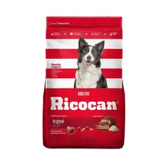 RICOCAN - Comida para Perro Adulto Original Carne y Cereales 3 kg