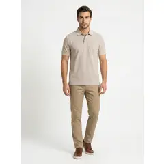 ISAGUE - POLO BOX PIQUE MANGA CORTA HOMBRE