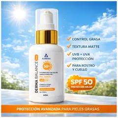 GENERICO - Protector Solar para Piel Grasa Derma Balance BHA SPF 50+