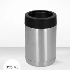 ICHIMATSU - Enfriador Térmico de Latas de Acero Inox Gris 12 Onzas