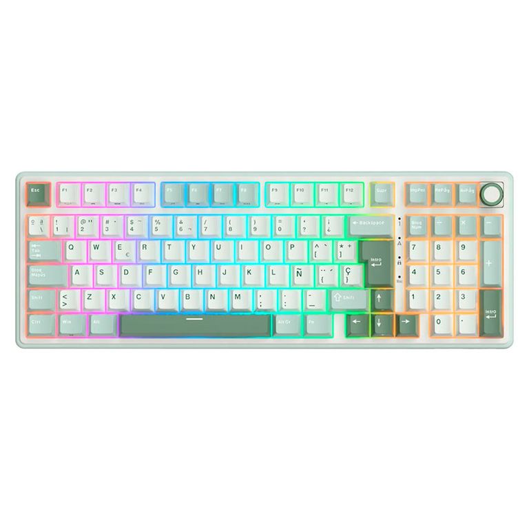 Teclado RK-R98PRO Cableado SKYCYAN - CREAMY SWITCH