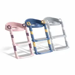 GENERICO - Escalera Bacín Plegable de Entrenamiento Infantil sin Cojín Niño