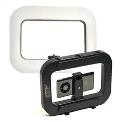 GENERICO - Cuadro Aro de Luz Led Celular Cámara Fotografico Portatil Recargable