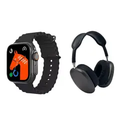 GENERICO - Reloj Smartwatch y Audífonos Inalámbricos con Cancelación de Ruido Bluetooth Llamadas