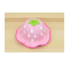 GENERICO - Sombrero de cubo de fresa para bebés verano