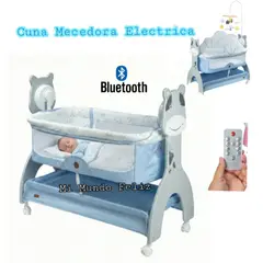 BABY - Cuna para Bebe Funcion Colecho Celeste