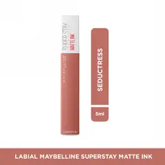 MAYBELLINE - LABIAL SUPERSTAY MATTE INK TONO Seductress 5ml