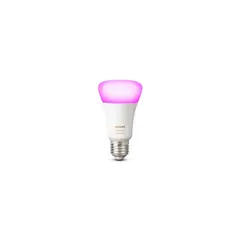 PHILIPS - Bombilla LED Hue A60 E27 9W 60W equivalente cambia colores y control