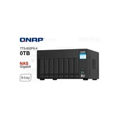 QNAP - TS-832PX-4G NAS de 8 bahías 10GbE SFP+ y expansión PCIe para SSD M2 - Alm