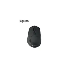 LOGITECH - Mouse M720 Triathlon Inalámbrico Negro - Conexión múltiple y diseño erg