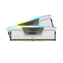 CORSAIR - Memoria RAM Vengeance DDR5 32GB 2x16 6000MHz RGB Blanca para Gaming y