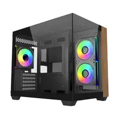 COOLER MASTER - Case Mini Tower Elite 481 3 Fan Conectividad Black