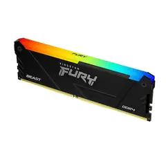 KINGSTON - Memoria Ram Fury Beast Rgb 16Gb Ddr4 3200Mhz Cl16 Para Juegos Y Alto Rendimiento