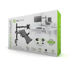 KLIP XTREME - Soporte Para Monitor Kmm-301, Compatible Con Pantallas De 13 A 32", Admite Lap