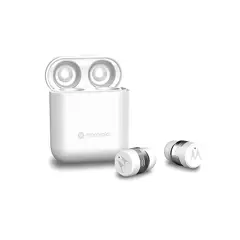 MOTOROLA - Auriculares Moto Buds 120 White Sonido Superior Diseño Cómodo y Conec