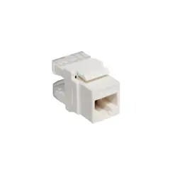 NEWLINK - Conector Keystone Jack Cat6A 100 de - Rendimiento Avanzado en Color Gris