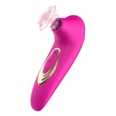 GENERICO - VIBRADOR ESTIMULADOR DE CLITORIS PUNTO G RECARGABLE CON USB