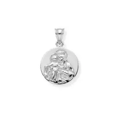 SANTORAL - Dije Virgen del Carmen 17mm - Plata