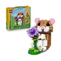 LEGO - Creator 3 in 1 Cute Hamster Con Flor 31376