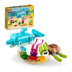 LEGO - Creator 3 in 1 Dolphin and Turtle 31128