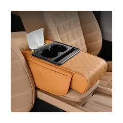 GENERICO - Cojín reposabrazos multifuncional para consola central de coche
