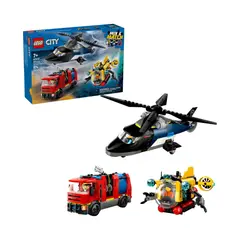 LEGO - City Helicopter Fire Truck & Submarine 60462
