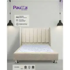 PAUZA - DORMITORIO PREMIUM LINEAL KING BEIGE