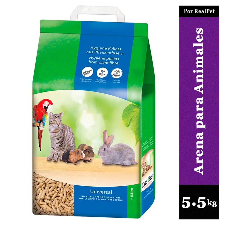 Arena Universal Gato Conejo Hámster Aves 5.5 kg