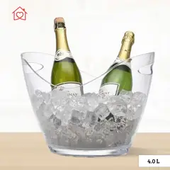 GENERICO - Champañera Acrílica Ovalada 4 L