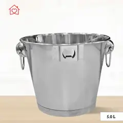 GENERICO - Hielera de Acero Inox con Abridor 5 L