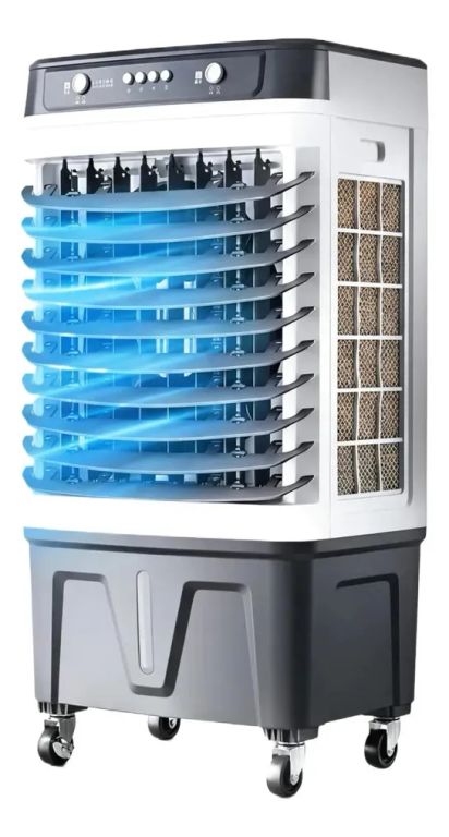 Enfriador Evaporativo De Aire Con Ruedas Industrial 30 L