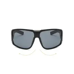 QUIKSILVER ESPECIAL - Lentes de Sol Quiksilver Ovalados Negro Mate Estilo Deportivo