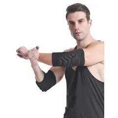 GENERICO - Protector para codo o rodilla suave - Negro