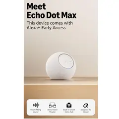 AMAZON - Echo Dot Max 2025 smart speaker with Alexa - Blanco