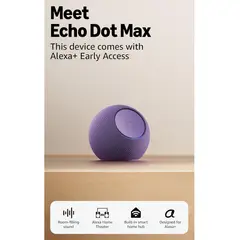 AMAZON - Echo Dot Max 2025 smart speaker with Alexa - Amethyst