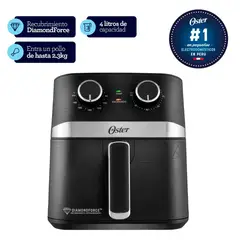 OSTER - Freidora De Aire 4L Manual Con Revestimiento Antiadherente