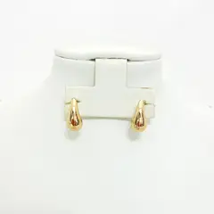 GENERICO - Aretes Pegados Acero Gotita