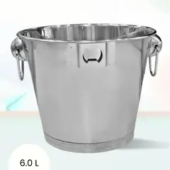 GENERICO - Hielera de Acero Inox con Abridor 6 L