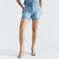 PARADA 111 - SHORT BÁSICO CINTURA MUJER PARADA111 ISLA