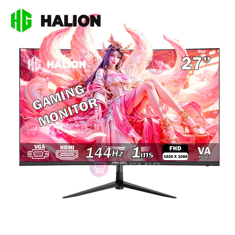 Monitor Gaming HS 2703FC, 27" VA, Full HD 1920 x 1080, 144Hz, 1ms, HDMI